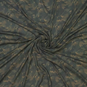 viscose camouflage print coupon 1,6m